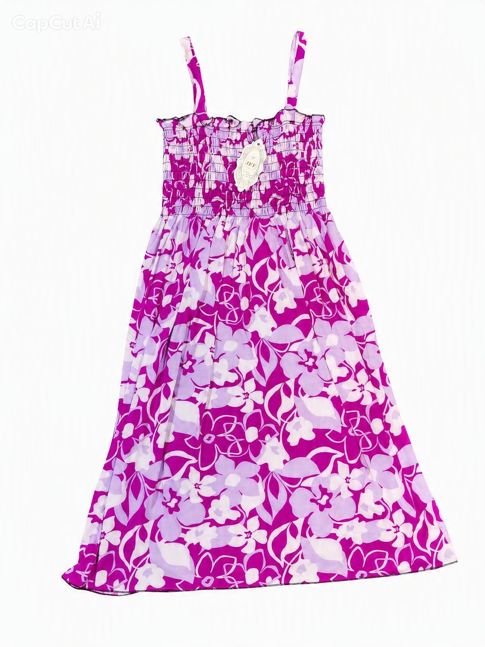 & Other Stories Pink and Lilac Floral Sundress